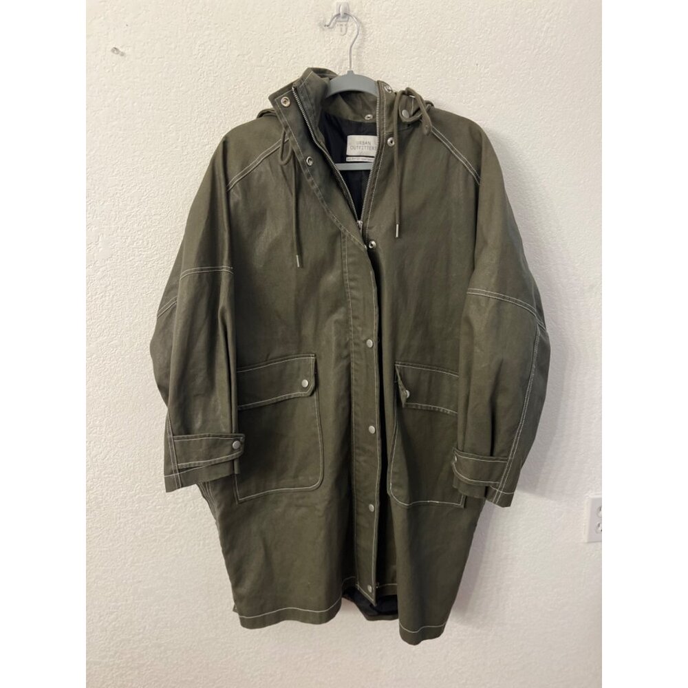 Urban Outfitters long line Anorak jacket women size Small oversized